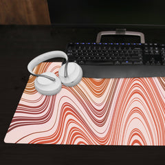 Waves of Smoke Extended Mousepad