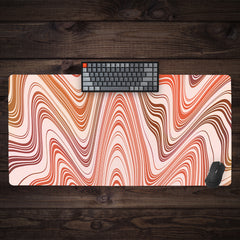 Waves of Smoke Extended Mousepad