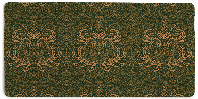 Prince Of The Forest Extended Mousepad - InvertSilhouette - Mockup - XL