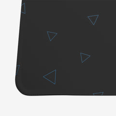 Abstract Triangular Extended Mousepad - JerenVids - Corner - Darkness