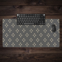 Bumbling Bees Pattern Extended Mousepad - Jo Lou Design - Lifestyle - 2- XL