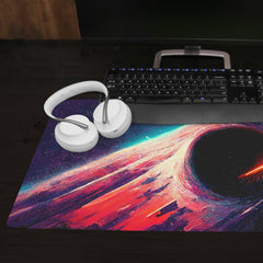Black Hole Consumption Extended Mousepad