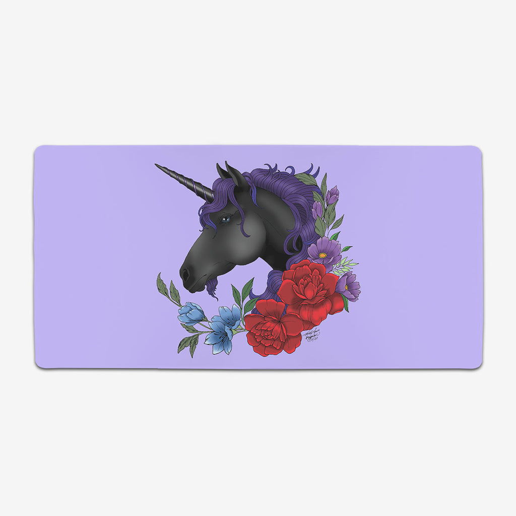 Black Unicorn Extended Mousepad