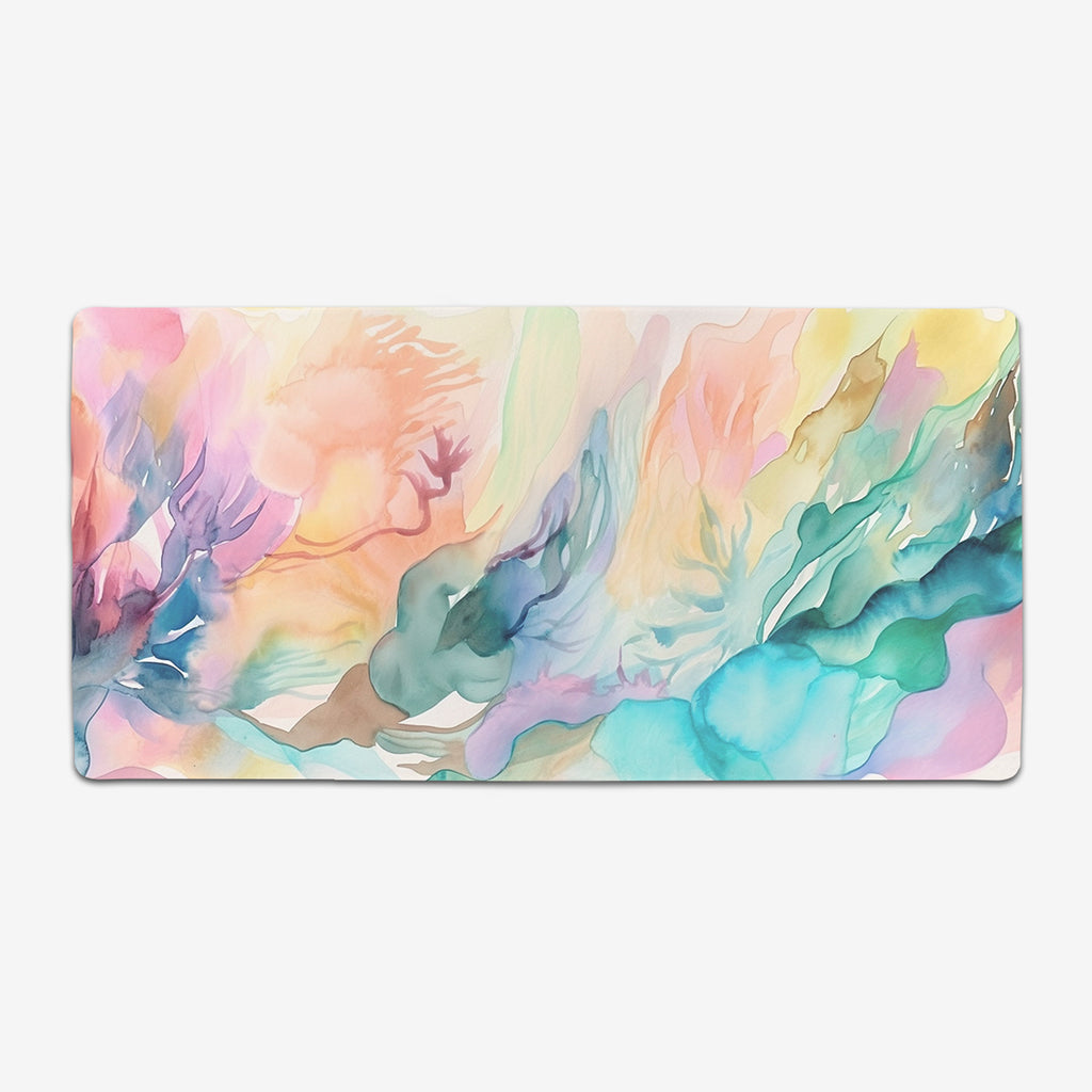 Watercolor Coral Extended Mousepad