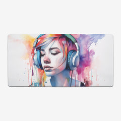 Watercolor Sounds Extended Mousepad