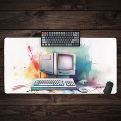 Watercolor Tech Extended Mousepad