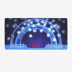Movement and Sprites Extended Mousepad - Martin Kaye - Mockup - XL - Blue