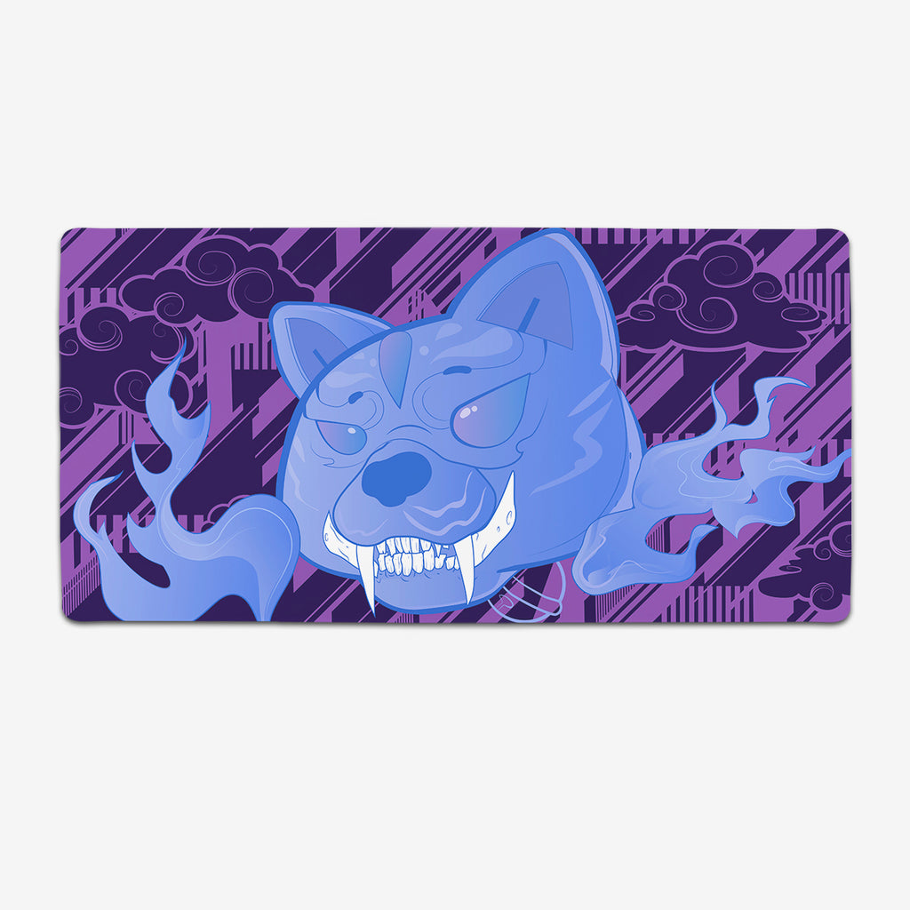 Nekomata Extended Mousepad - Maud1e - Mockup - XL -  Blue