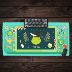 Wizard Frog Extended Mousepad