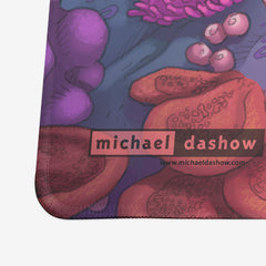 Mermaid Pin-Up Extended Mousepad - Michael Dashow - Corner - XL