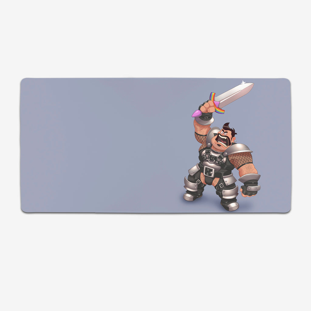 Mighty Richard Extended Mousepad - Michael Dashow - Mockup - XL