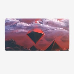 Pyramid Extended Mousepad - Mundane Massacre - Mockup - XL