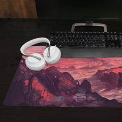Barren Red Mountain Extended Mousepad