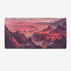 Barren Red Mountain Extended Mousepad