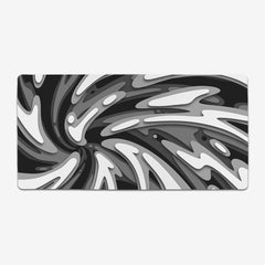 Layered Swirl Extended Mousepad