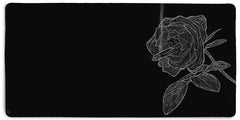 Smoking Rose Extended Mousepad - Sagiv Gilburd - Mockup - XL