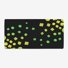 Spilled Dice Extended Mousepad