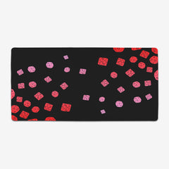 Spilled Dice Extended Mousepad