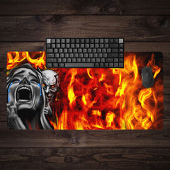 Twisted and Tormented Extended Mousepad - Shawnsonart - Lifestyle- XL
