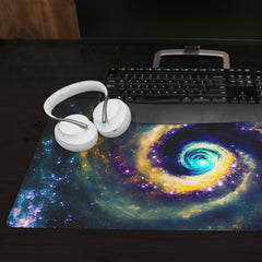 Cosmic Whorls Extended Mousepad