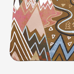 Maximalist Mountain Maze Extended Mousepad