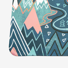Maximalist Mountain Maze Extended Mousepad