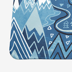 Maximalist Mountain Maze Extended Mousepad