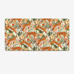 Thriving Tiger Tangle Extended Mousepad