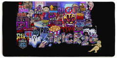T2G Collage Extended Mousepad - Trick2G - Mockup - XL