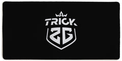 T2G White Logo Extended Mousepad - Trick2G - Mockup - XL
