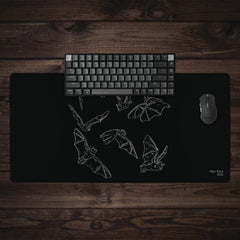 Flying Bats Extended Mousepad