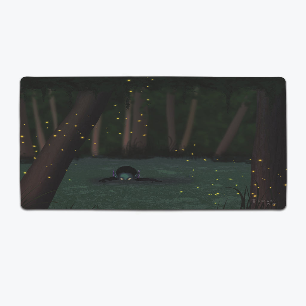 In the Swamp Extended Mousepad