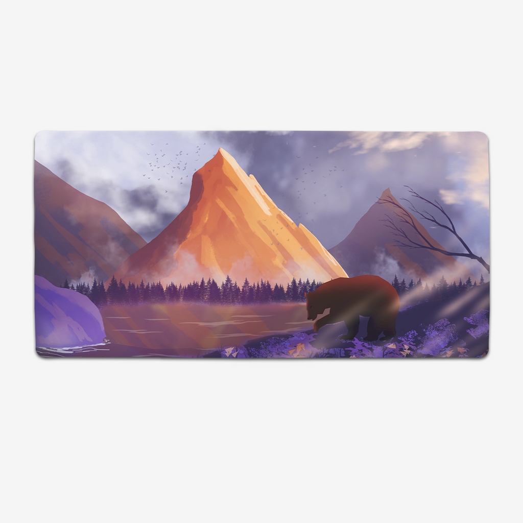 Lone Bear Extended Mousepad
