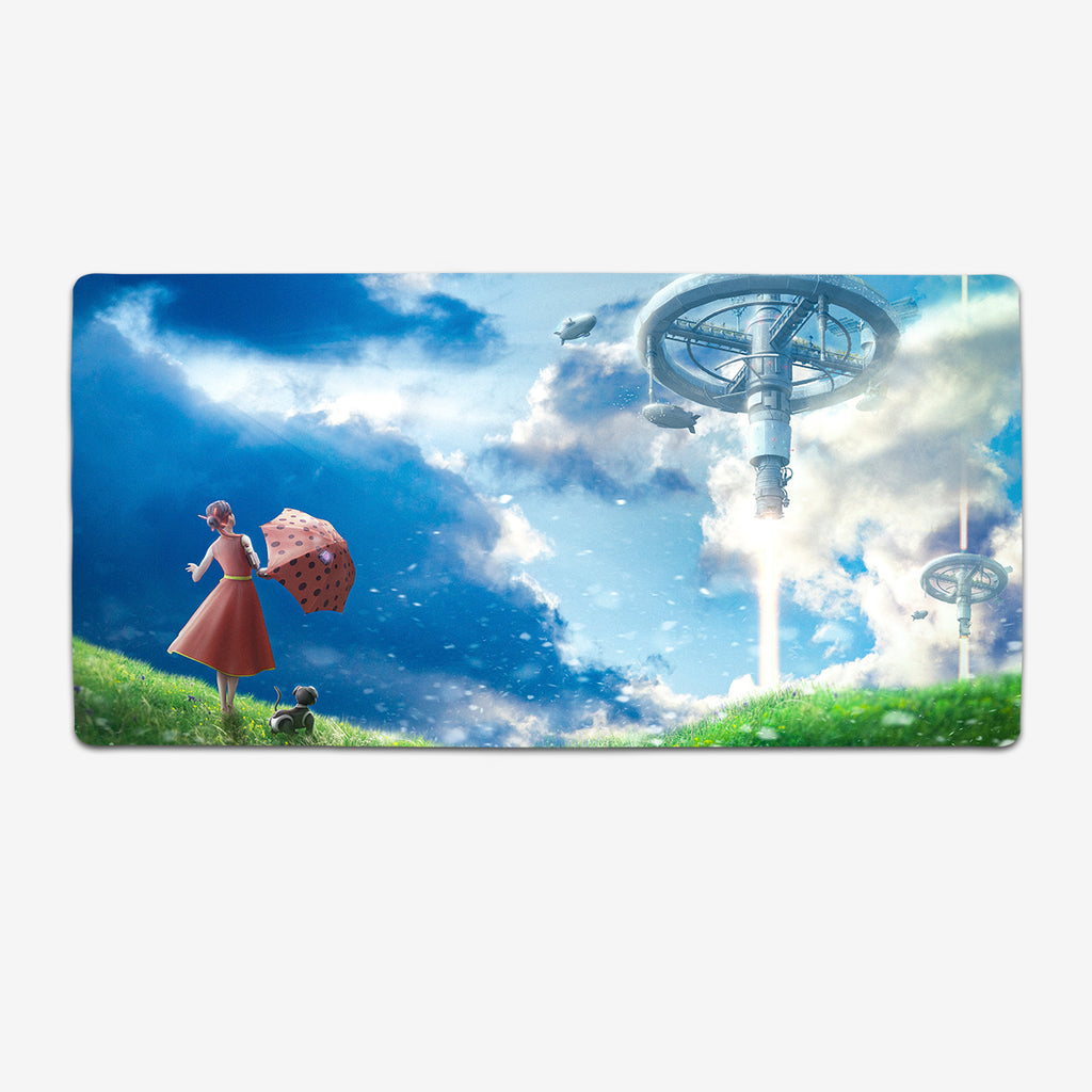 Celestial Cities Extended Mousepad