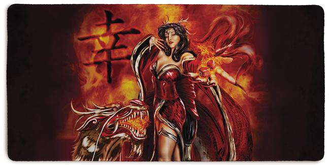 Feeling Lucky Extended Mousepad - Karl A. Nordman - Mockup - XL