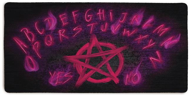 Summoning Spirits Extended Mousepad - Rundown Illustrations - Mockup - XL