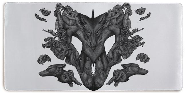 Replica Extended Mousepad - Schiraki - Mockup - XL