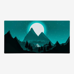 Forest Lake Extended Mousepad - Carbon Beaver - Mockup - XXL