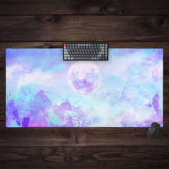 The Rabbit on the Moon Extended Mousepad