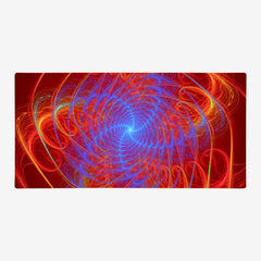 Cooled Spiral Extended Mousepad - Aubrey Denico - Mockup - Red - XXL