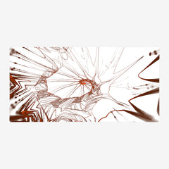 Spiral Splat Extended Mousepad