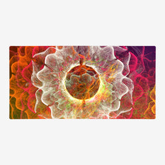 White Rose Extended Mousepad