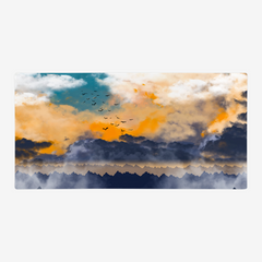 Rocky Land Extended Mousepad - Carbon Beaver - Mockup - XXL