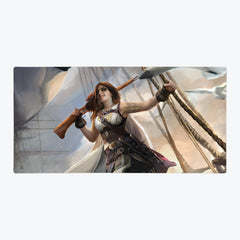 Captain of the Seas Extended Mousepad