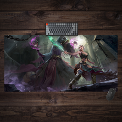 The Elf and the Ghost Extended Mousepad