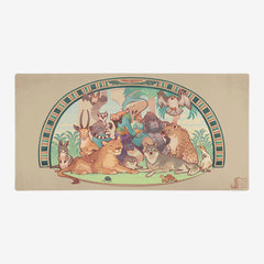 A Vizier and his Pets Extended Mousepad