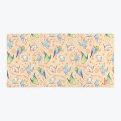 Budgie Bunch Extended Mousepad