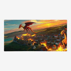Burn The Village Extended Mousepad