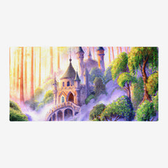 Elven Forest Castle Extended Mousepad