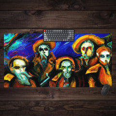 Space Pirate Adventure Extended Mousepad